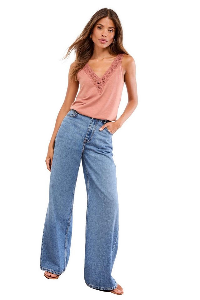 LIPSY Trägertop Lipsy Trägertop mit Häkelbesatz, Regular (1-tlg) von LIPSY