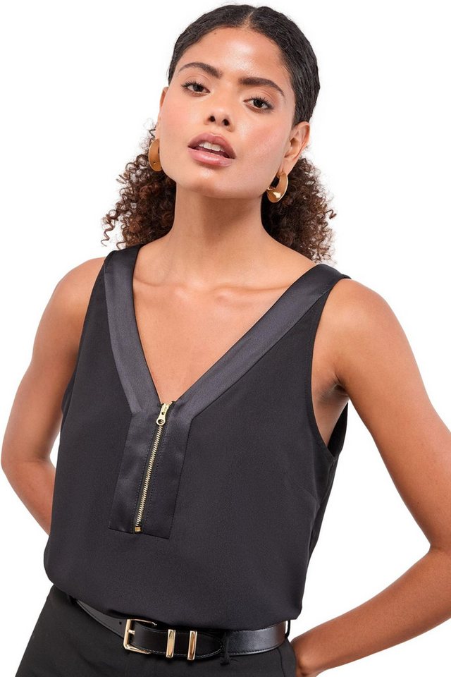 LIPSY Trägertop Lipsy Trägertop mit Reißverschluss vorne, Regular (1-tlg) von LIPSY