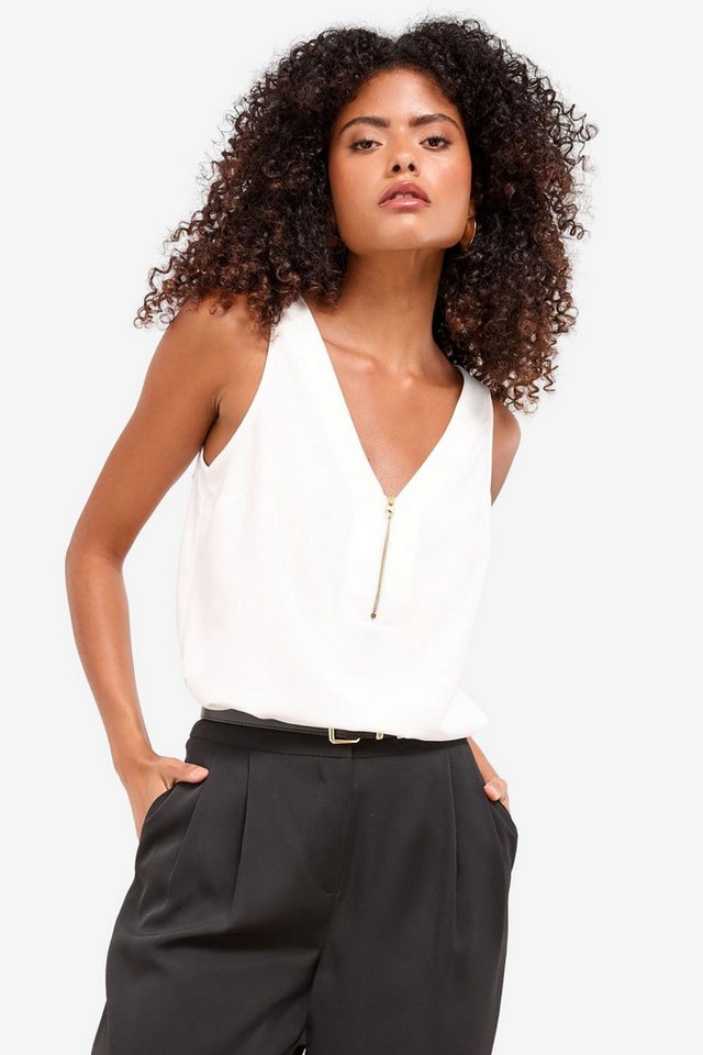 LIPSY Trägertop Lipsy Trägertop mit Reißverschluss vorne, Regular (1-tlg) von LIPSY