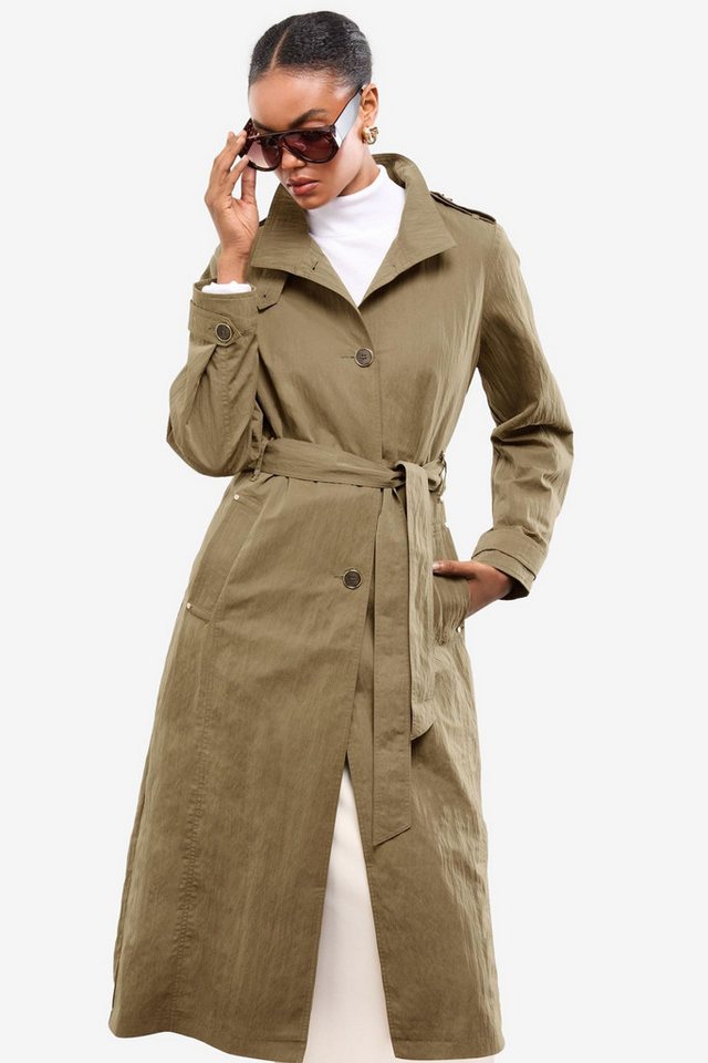 LIPSY Trenchcoat Lipsy Trenchcoat mit Trichterausschnitt, Petite (1-tlg) von LIPSY
