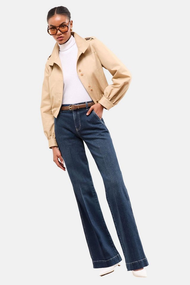 LIPSY Weite Jeans Lipsy Figurbetonte Hose mit weitem Bein (1-tlg) von LIPSY