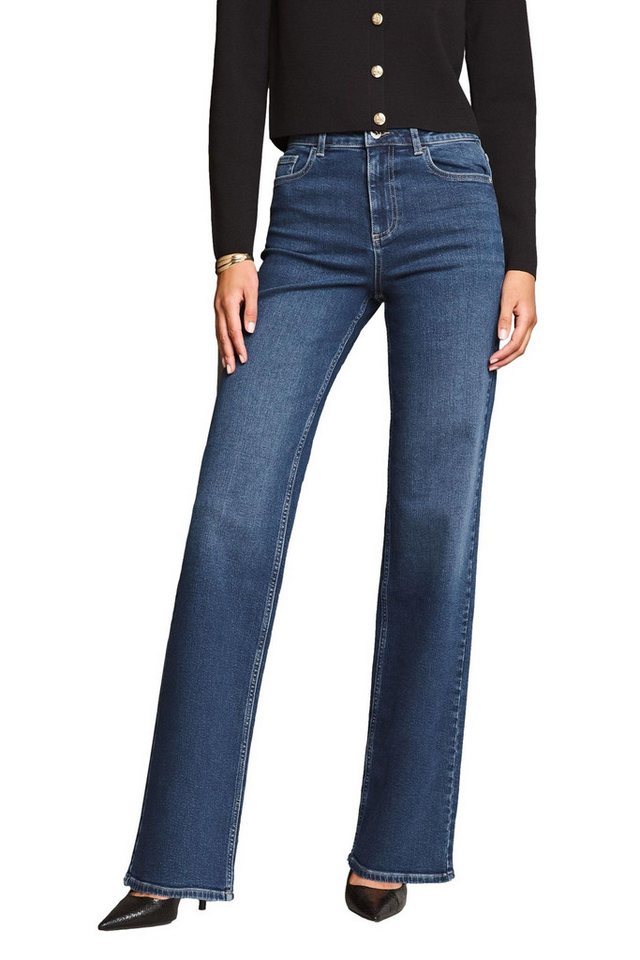 LIPSY Weite Jeans Lipsy Jeans mit weitem Bein, Kurzgröße (1-tlg) von LIPSY