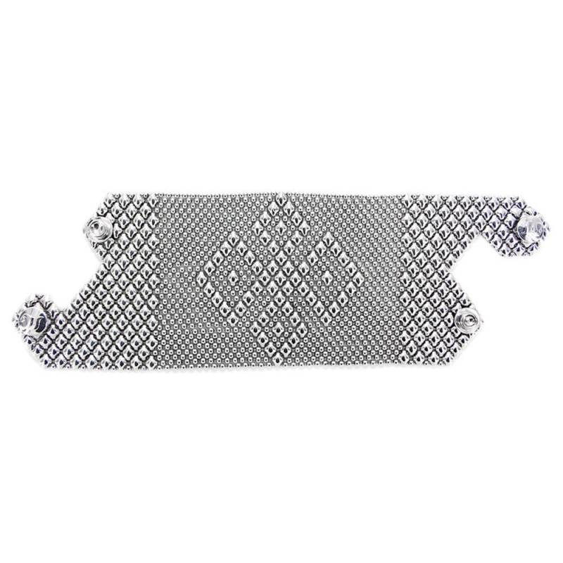 B102-As Antik Silber Armband Handgemachte Armspange Aus Flüssiges Metall | Flüssiges Metall Von Sergio Gutierrez von LIQUIDMETAL