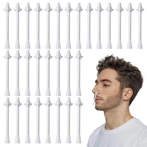 LIQWEI 60 Stück Nasenhaar Wachs, Nasenwachs Sticks Nasenwachs Stäbchen Applikatoren Nasenhaar Entferner Wachs Applikatorstäbe Aus Kunststoff Für Männer Und Frauen von LIQWEI