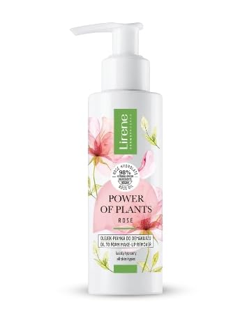 Lirene Power of plants Rose Make-up-Entferner Öl-Schaum, 145 ml - Langfristige Gültigkeit! von LIRENE