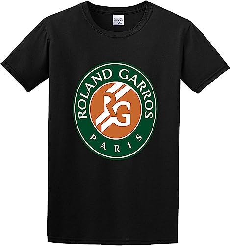French Open Four Annual Grand Slam Tournaments Logo Clay Tournament O Neck Men Shirt T-Shirts & Hemden(X-Large) von LIROHUIH
