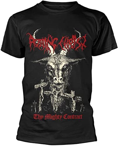 Rotting Christ 'Thy Mighty Contract' T Shirt T-Shirts & Hemden(Large) von LIROHUIH