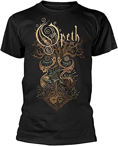 shangpin Opeth Tree Black T-Shirt - BlackBlack T-Shirts & Hemden(XX-Large) von LIROHUIH