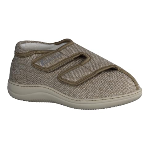 LIROMED 476-1004 Sand (Beige) - Herrenschuhe Prophylaxe Diabetiker, Beige, Gr. 41 EU von LIROMED