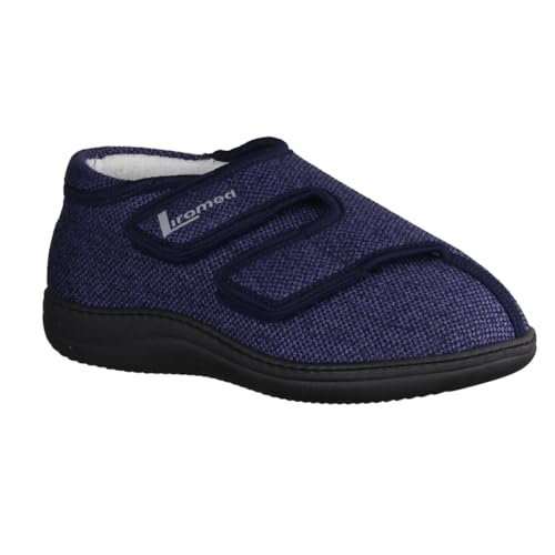LIROMED 476-1005 Marine (blau) - Herrenschuhe Prophylaxe Diabetiker, Blau von LIROMED