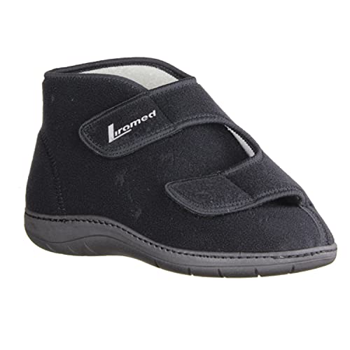 LIROMED 477-20Z1 Schwarz - Herrenschuhe Prophylaxe Diabetiker, Schwarz, Gr. 35 EU von LIROMED