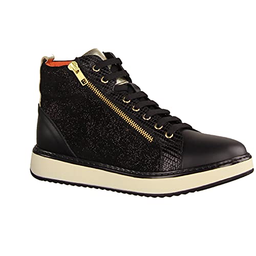 LIROMED 940 Schwarz - Schnürschuh - Damenschuhe Bequeme Schnürschuhe, Schwarz, Leder (Stretch), Gr. 39 EU von LIROMED