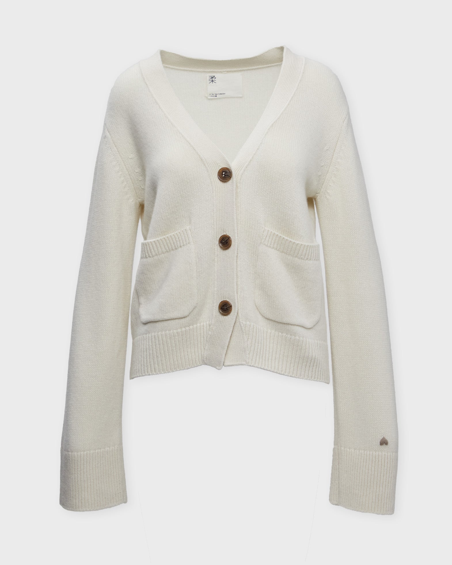 LISA YANG Cardigan Danni Cashmere White von LISA YANG