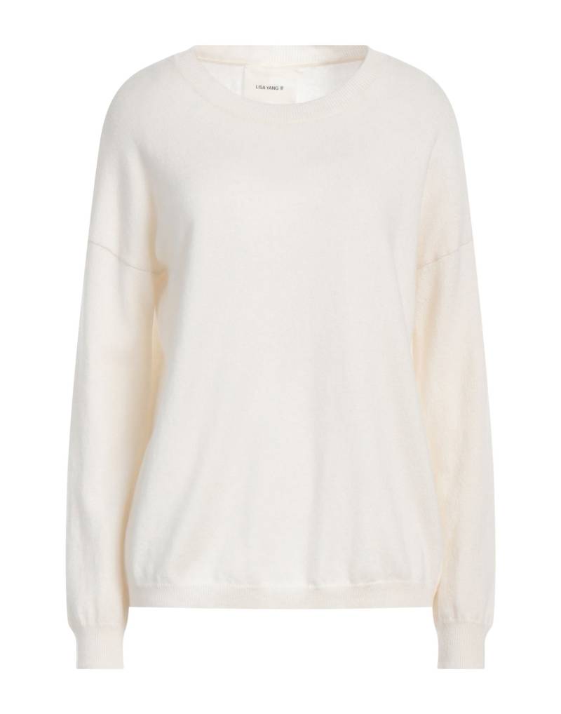 LISA YANG Pullover Damen Cremeweiß von LISA YANG