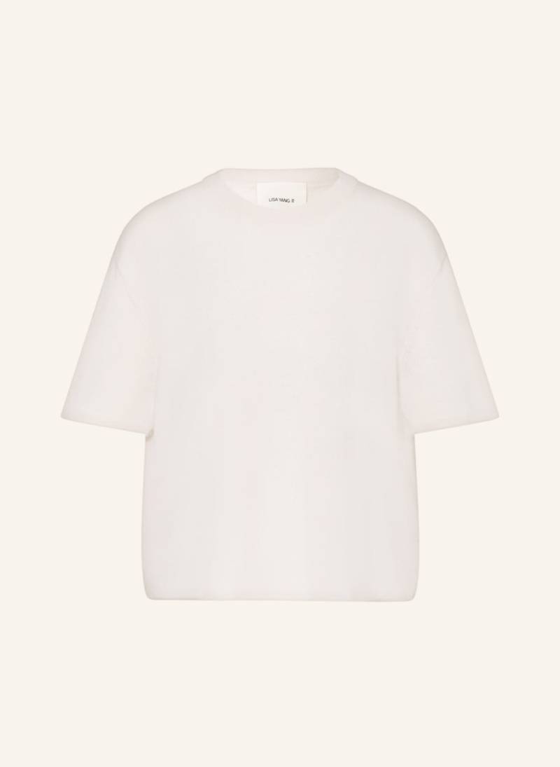 Lisa Yang Strickshirt Cila Aus Cashmere weiss von LISA YANG