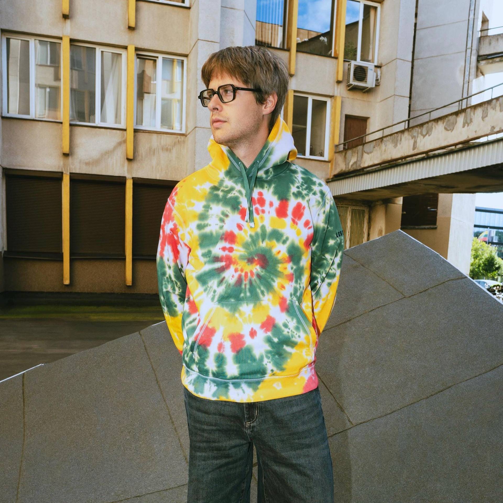 Handgefärbter Tie-Dye-Hoodie Unisex-Sweatshirt Aus Bio-Baumwolle von LISTEEtiedyeBRAND