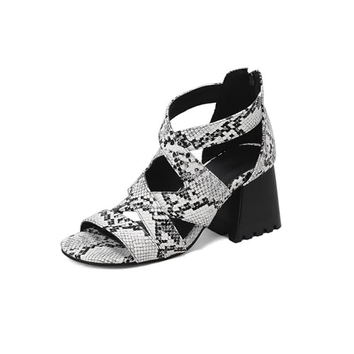 LISYIIZ Damen SS1034 Sandale Mit Absatz mit Blockabsatz Mitte Niedrig Spitze Festkörper Blockabsatz Weiß - 41 EU LISYIIZ Damen SS1034 Sandale Mit Absatz mit Blockabsatz Mitte Niedrig Spitze Festkörper Blockabsatz Weiß - 41 EU von LISYIIZ