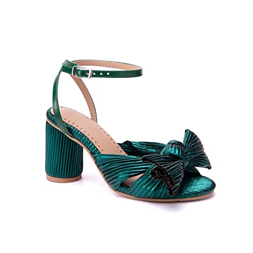 LISYIIZ Damen SS934 Sandale Mit Absatz mit Blockabsatz Mitte Synthetik Belt Smoking Hellgrün - 47.5 EU LISYIIZ Damen SS934 Sandale Mit Absatz mit Blockabsatz Mitte Synthetik Belt Smoking Hellgrün - 47.5 EU von LISYIIZ