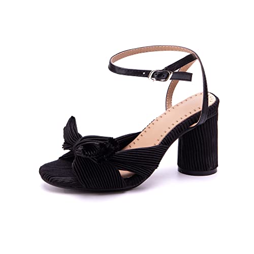 LISYIIZ Damen SS934 Sandale Mit Absatz mit Blockabsatz Mitte Synthetik Belt Smoking Schwarz - 38 EU LISYIIZ Damen SS934 Sandale Mit Absatz mit Blockabsatz Mitte Synthetik Belt Smoking Schwarz - 38 EU von LISYIIZ
