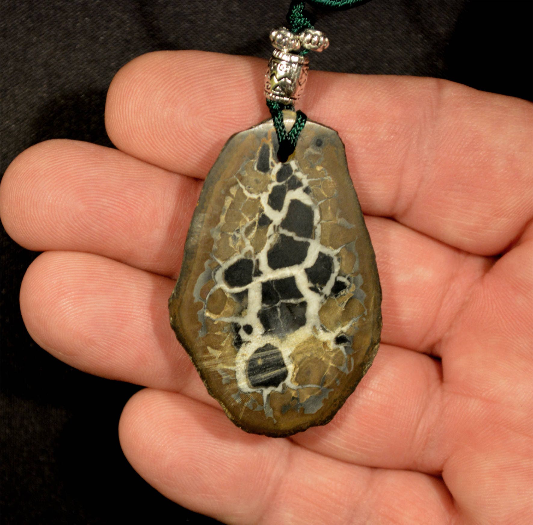 Septaria N82 Hyperion Anhänger von LITHOZENPALEOSCOPE