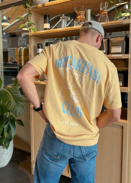 LITSCHI DESIGNS BREAKFAST CLUB SHIRT YELLOW von LITSCHI DESIGNS