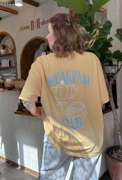 LITSCHI DESIGNS BREAKFAST CLUB SHIRT von LITSCHI DESIGNS