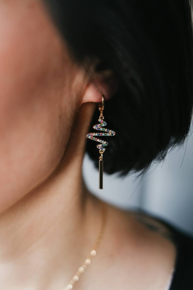 Schmuckset „Temper" Bestehend Aus Kette Und Ohrringen/Feiertag Schmuck Weihnachtsgeschenk Schmuckset „Temper" Bestehend Aus Kette Und Ohrringen/Feiertag Schmuck Weihnachtsgeschenk von LITSYjewelry