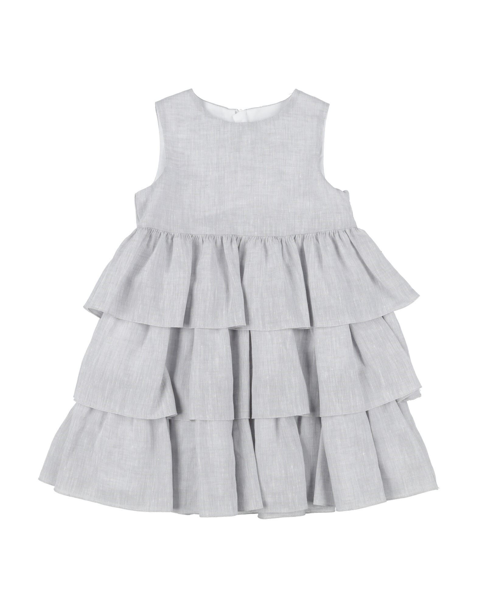 LITTLE BEAR Babykleid Kinder Hellgrau von LITTLE BEAR