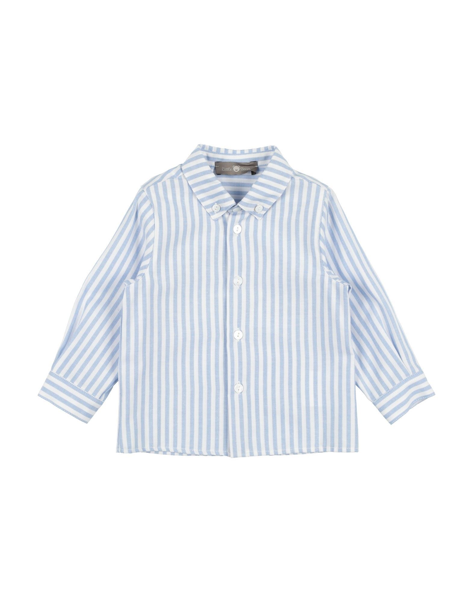 LITTLE BEAR Hemd Kinder Azurblau von LITTLE BEAR