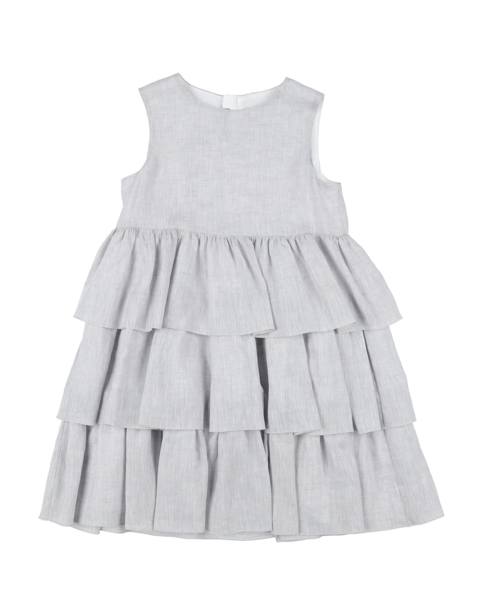 LITTLE BEAR Kinderkleid Kinder Hellgrau von LITTLE BEAR