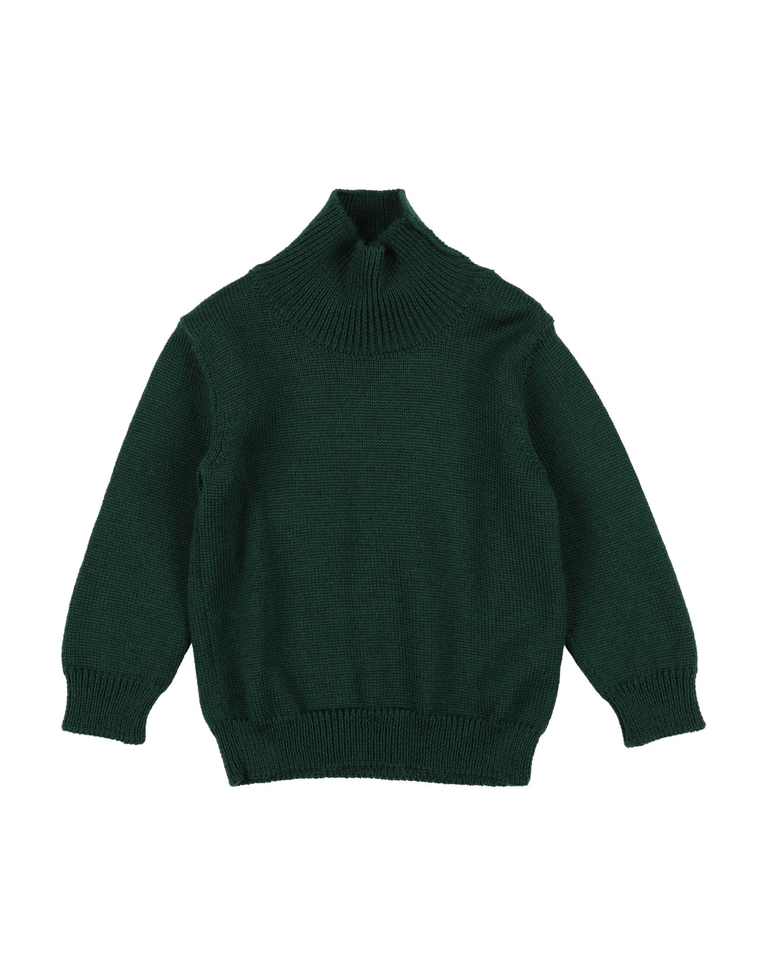 LITTLE BEAR Rollkragenpullover Kinder Dunkelgrün von LITTLE BEAR