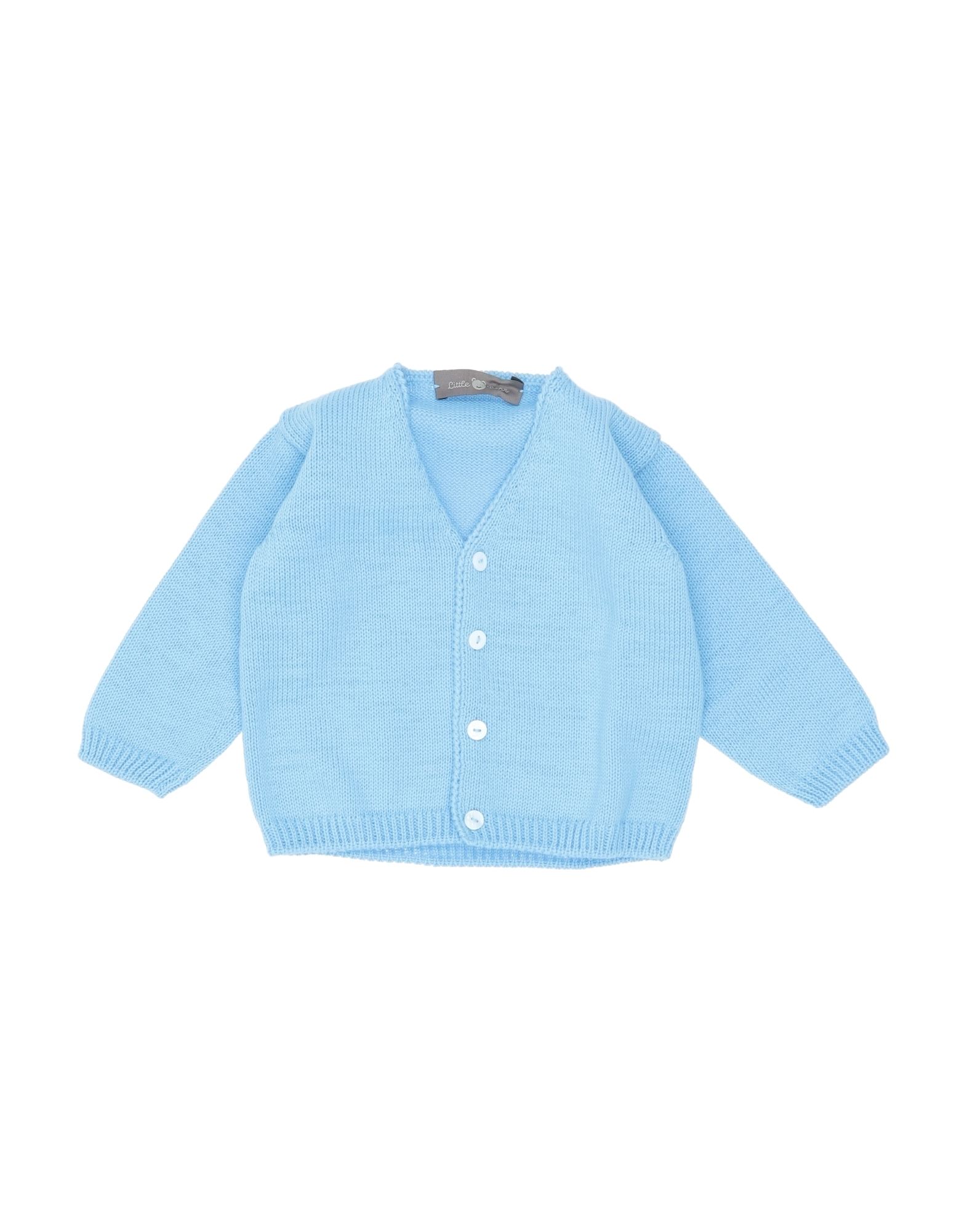 LITTLE BEAR Strickjacke Kinder Azurblau von LITTLE BEAR