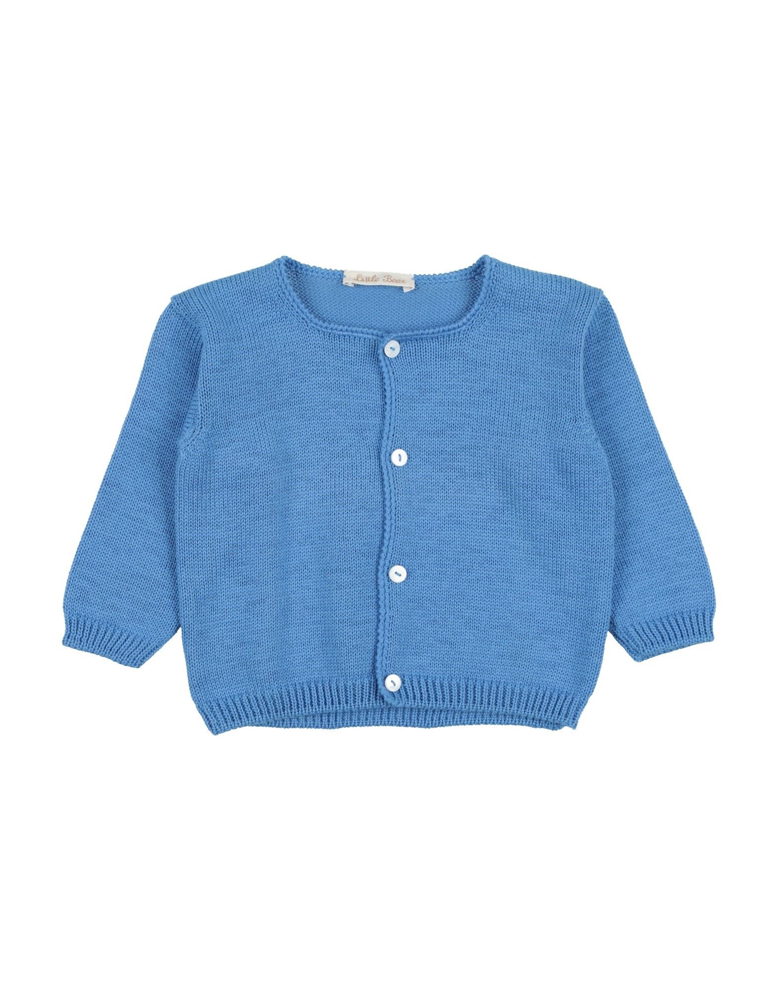 LITTLE BEAR Strickjacke Kinder Azurblau von LITTLE BEAR