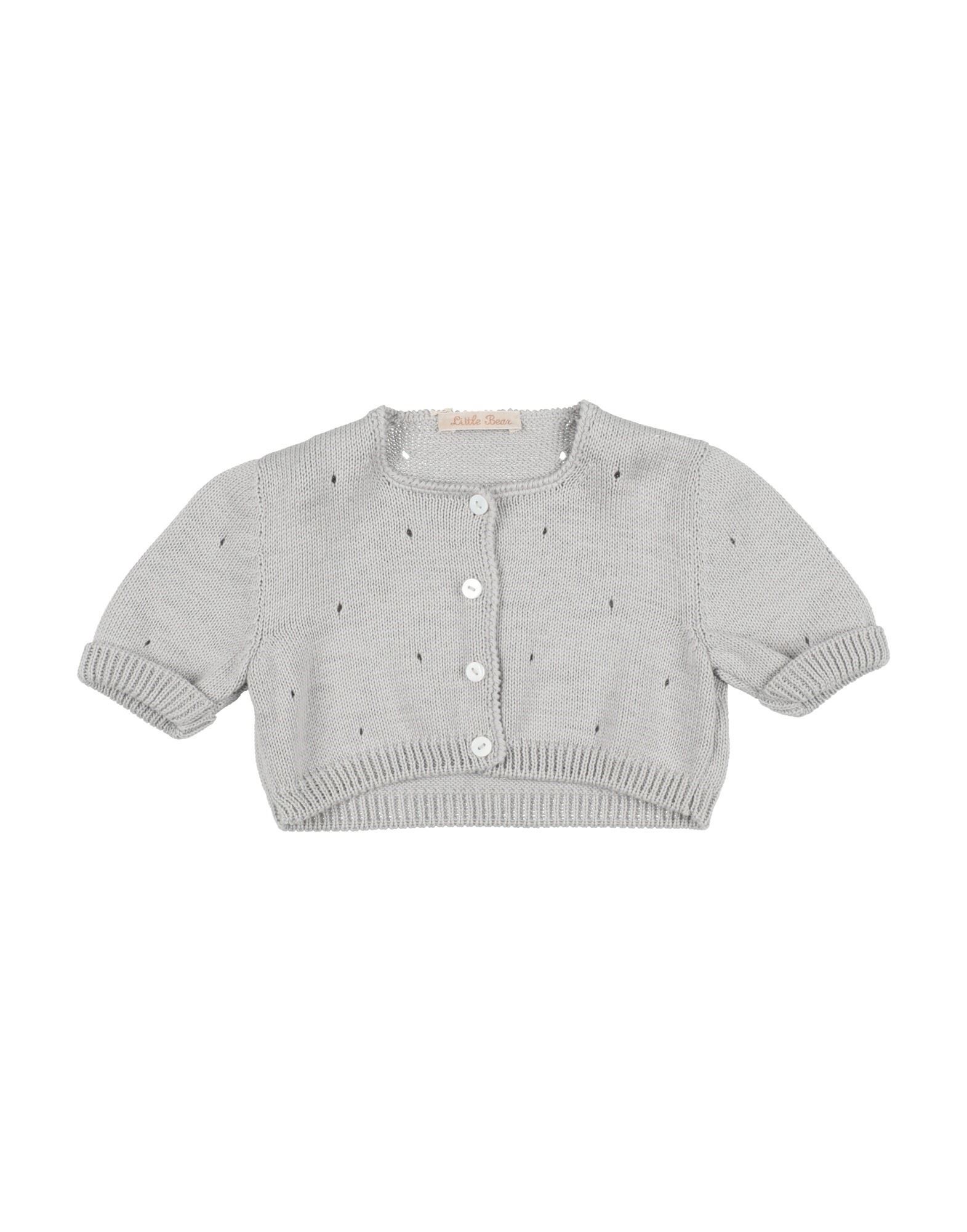 LITTLE BEAR Strickjacke Kinder Hellgrau von LITTLE BEAR