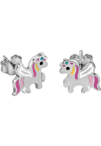 FAVS Little Friends Mädchen-Kinderohrring 925er Silber, Emaille One Size 89147956 von LITTLE FRIENDS