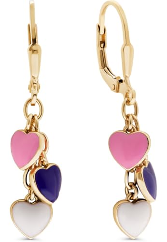 FAVS Little Friends Mädchen-Kinderohrring 925er Silber, Emaille One Size 89211270 von LITTLE FRIENDS