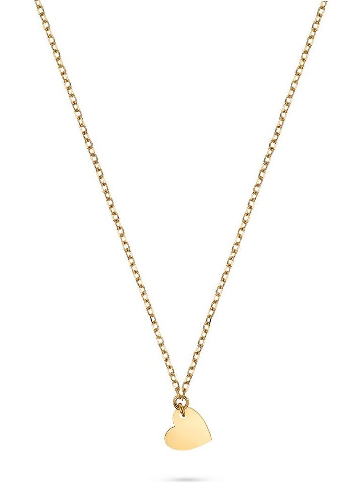 FAVS Collier FAVS Little Friends Mädchen-Kette 375er Gelbgold von FAVS