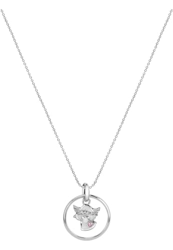 LITTLE FRIENDS FAVS Mädchen-Kette 925er Silber 1 Zirkonia One Size 89147727 von LITTLE FRIENDS