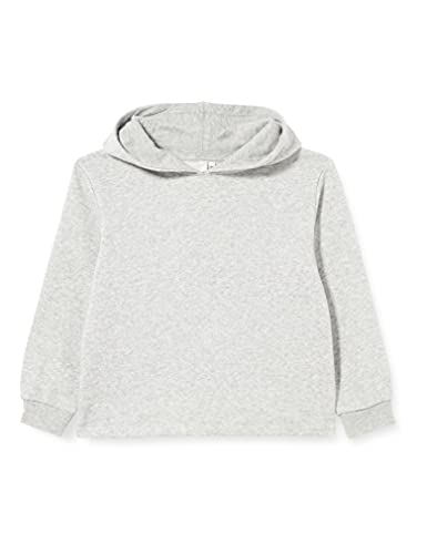 Pieces Damen Lpchilli Hood Ls Sweat Tw Noos Bc, Light Grey Melange, 122-128 von PIECES