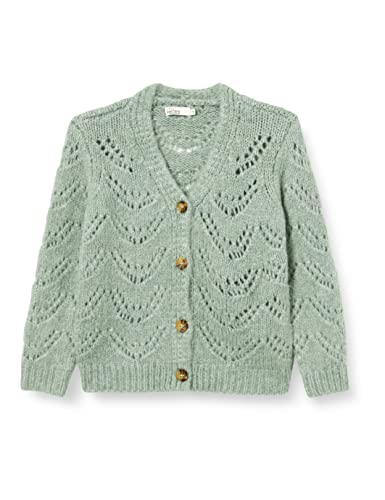 Little Pieces Mädchen LPBIBI Cardigan TW NOOS Strickjacke, Jadeite, 116 von Little Pieces