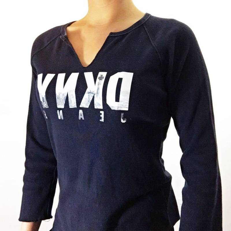 Dkny Navy Mid Sleeves T-Shirt von LITTLEDREAMERUK