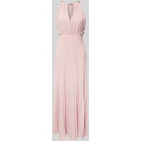 LIU JO BLACK Abendkleid mit Plisseefalten in Rosa, Größe 40 von LIU JO BLACK