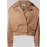 LIU JO SPORT Jacke mit Leistentaschen in Cognac, Größe L von LIU JO SPORT