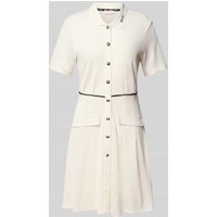 LIU JO SPORT Knielanges Polokleid mit Knopfleiste in Offwhite, Größe XS LIU JO SPORT Knielanges Polokleid mit Knopfleiste in Offwhite, Größe XS von LIU JO SPORT