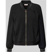 LIU JO SPORT Relaxed Fit Sweatjacke mit Reißverschluss in Black, Größe XXL LIU JO SPORT Relaxed Fit Sweatjacke mit Reißverschluss in Black, Größe XXL von LIU JO SPORT