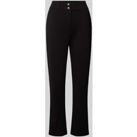 LIU JO SPORT Regular Fit Stoffhose mit französischen Eingrifftaschen in Black, Größe M von LIU JO SPORT