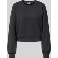 LIU JO SPORT Sweatshirt mit Strasssteinbesatz in Black, Größe XL LIU JO SPORT Sweatshirt mit Strasssteinbesatz in Black, Größe XL von LIU JO SPORT