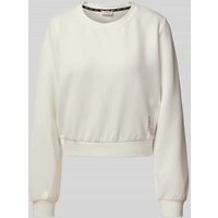 LIU JO SPORT Sweatshirt mit Strasssteinbesatz in Offwhite, Größe XXL LIU JO SPORT Sweatshirt mit Strasssteinbesatz in Offwhite, Größe XXL von LIU JO SPORT