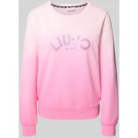 LIU JO SPORT Sweatshirt mit Strasssteinbesatz in Rosa, Größe S LIU JO SPORT Sweatshirt mit Strasssteinbesatz in Rosa, Größe S von LIU JO SPORT