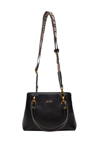 Borsa donna Liu-jo a mano/tracolla ECS S Tote Onice ecopelle nero B25LJ24 AF4203 E0031 Piccola von LIU JO